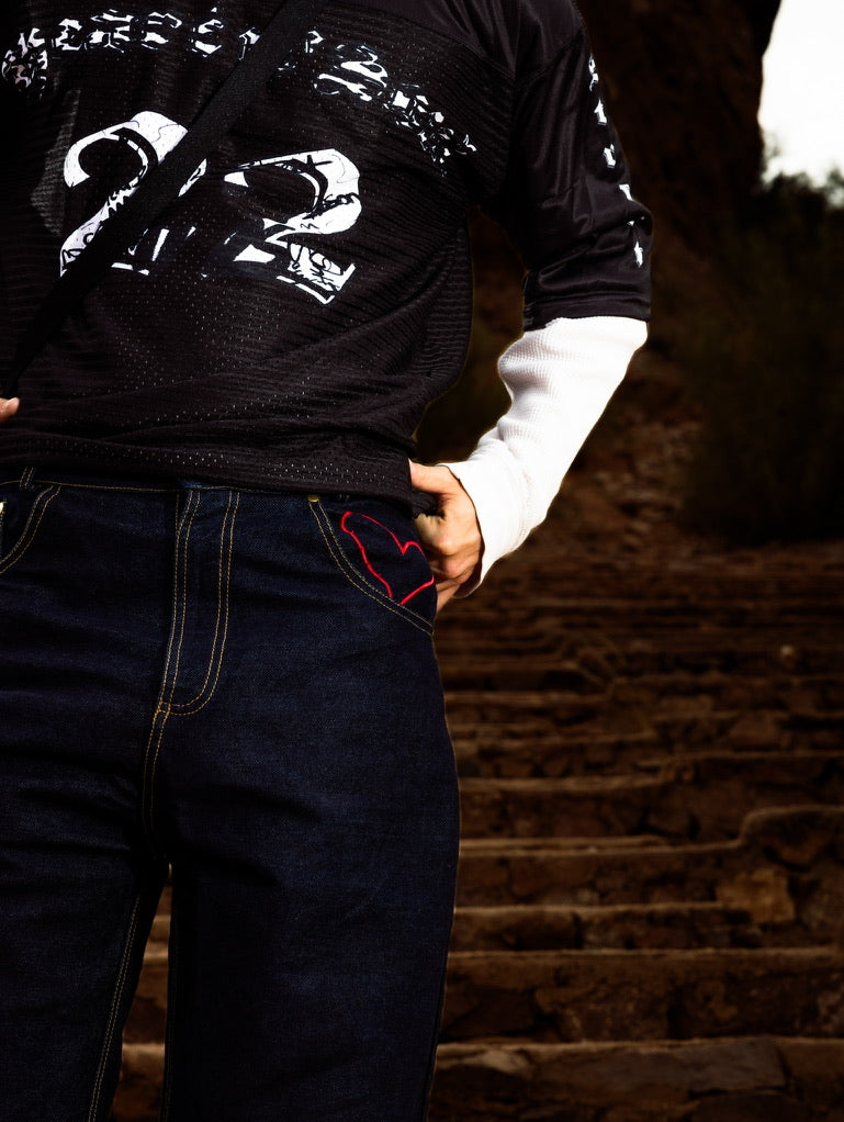 "Midnight" Cropped Jersey