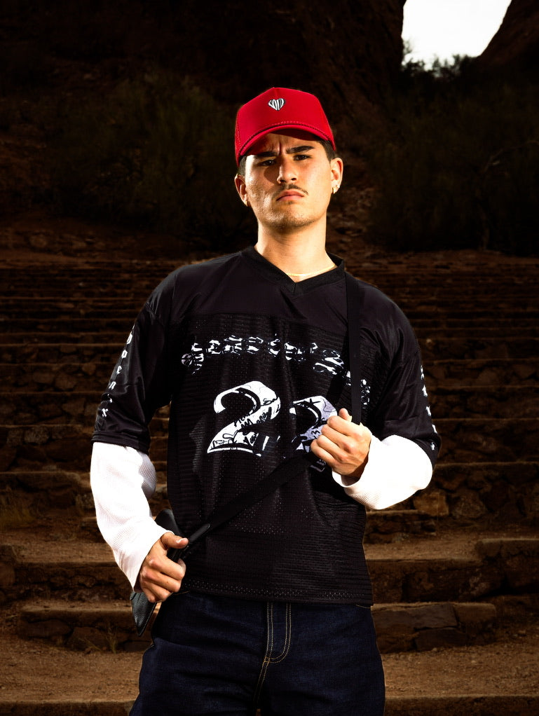 "Midnight" Cropped Jersey