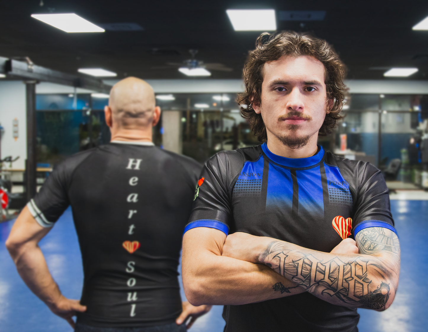 V1 Ranked Rashguard - HeartnsoulJJ