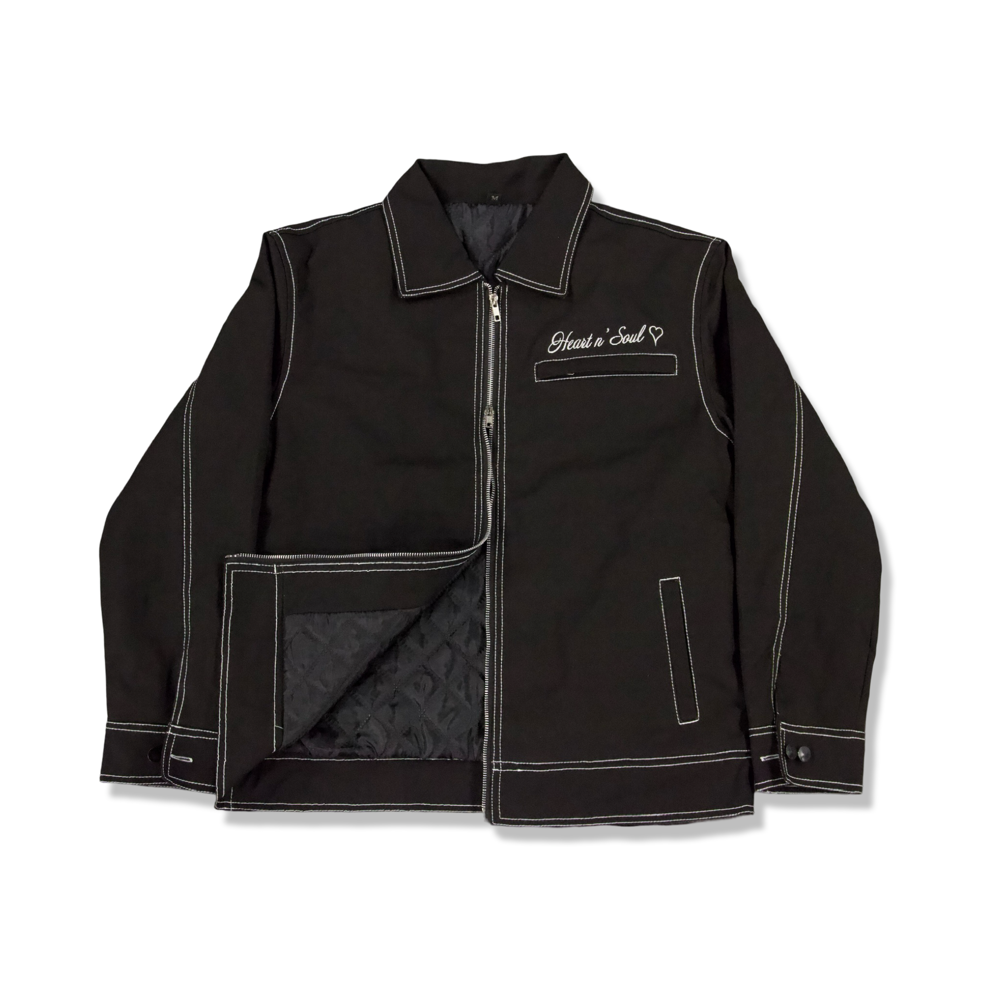 ‘Dead Flowers’ Utility Jacket - HeartnsoulJJ 