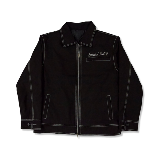 ‘Dead Flowers’ Utility Jacket - HeartnsoulJJ 