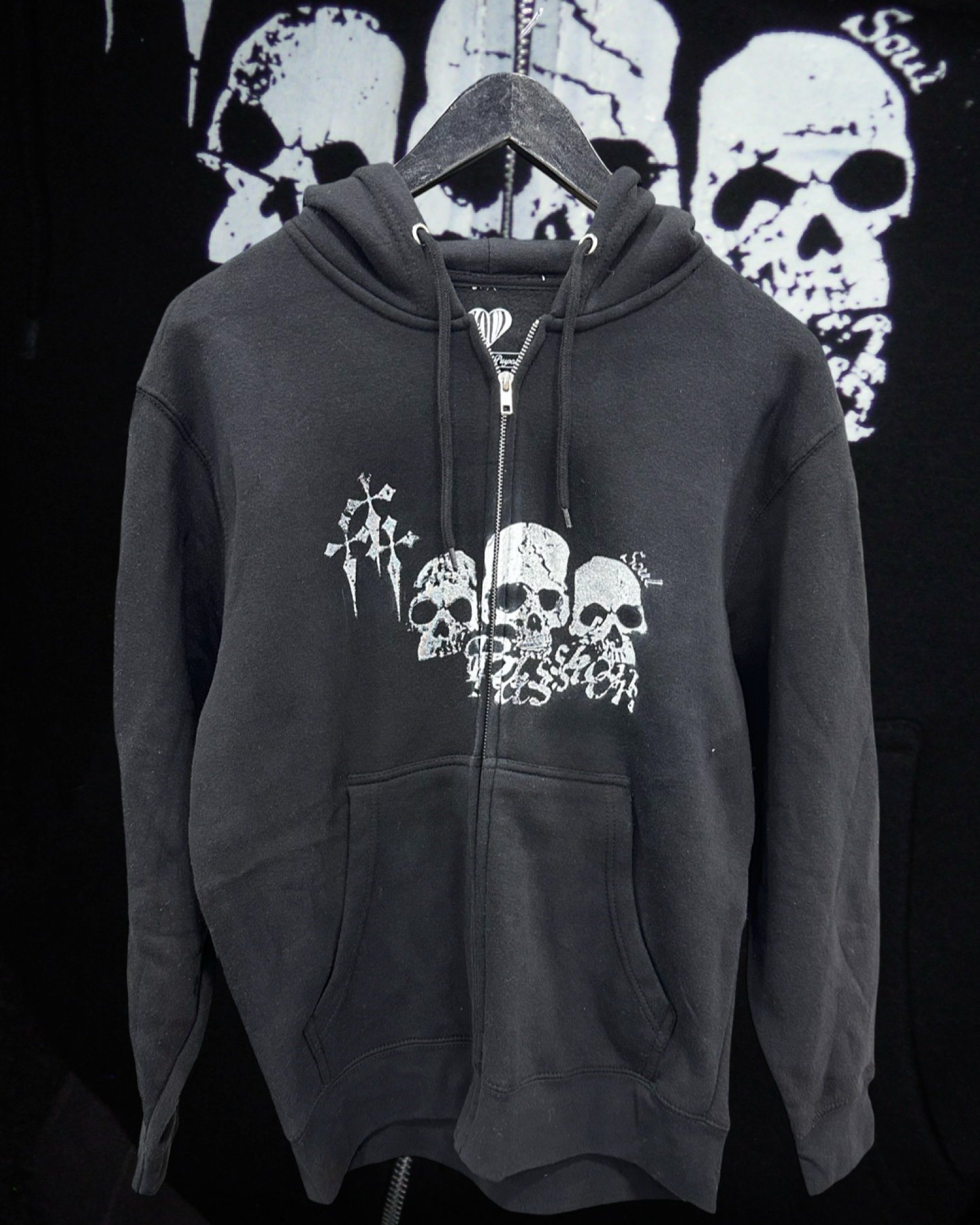 Split Skull Zip-Up