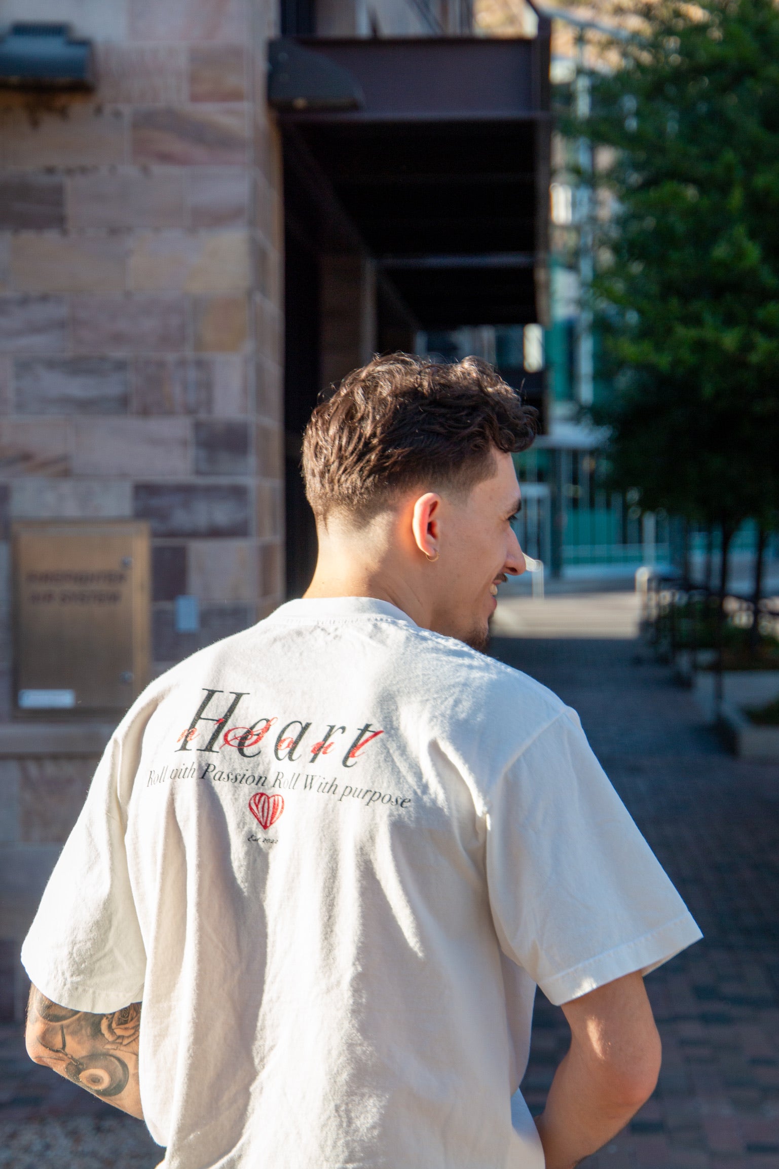 Established Logo Heavyweight Tee - HeartnsoulJJ 