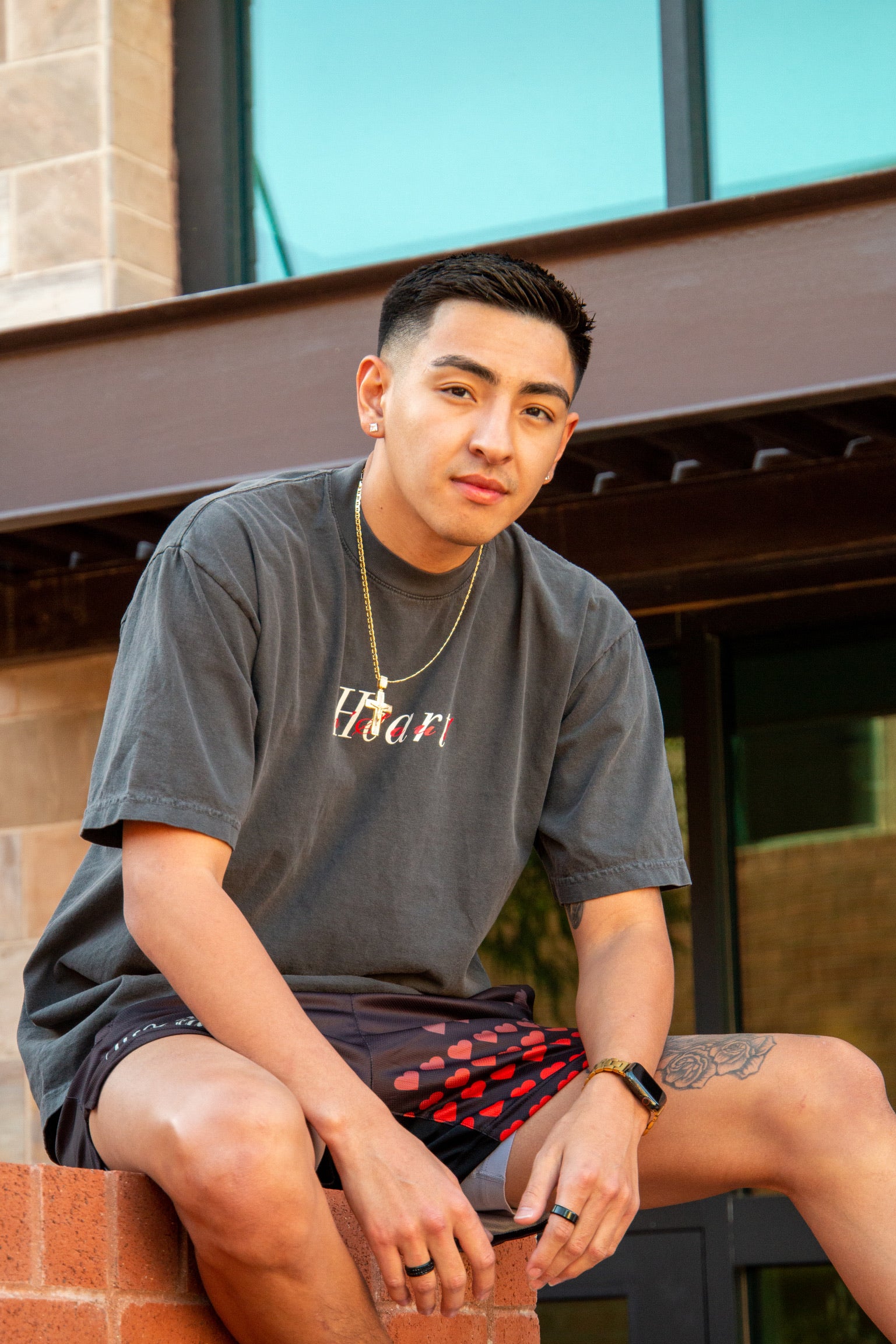Established Logo Heavyweight Tee - HeartnsoulJJ 