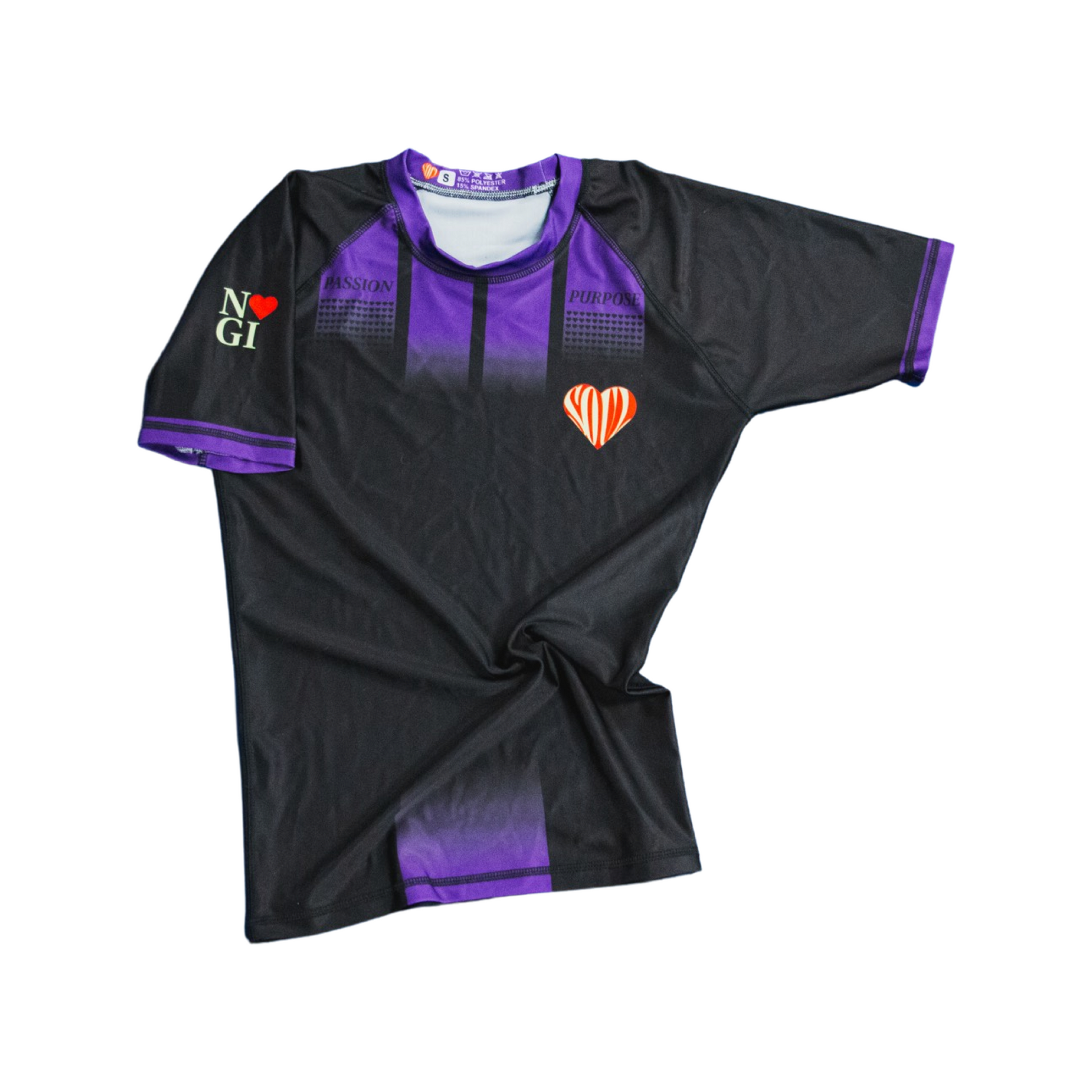 V1 Ranked Rashguard - HeartnsoulJJ 