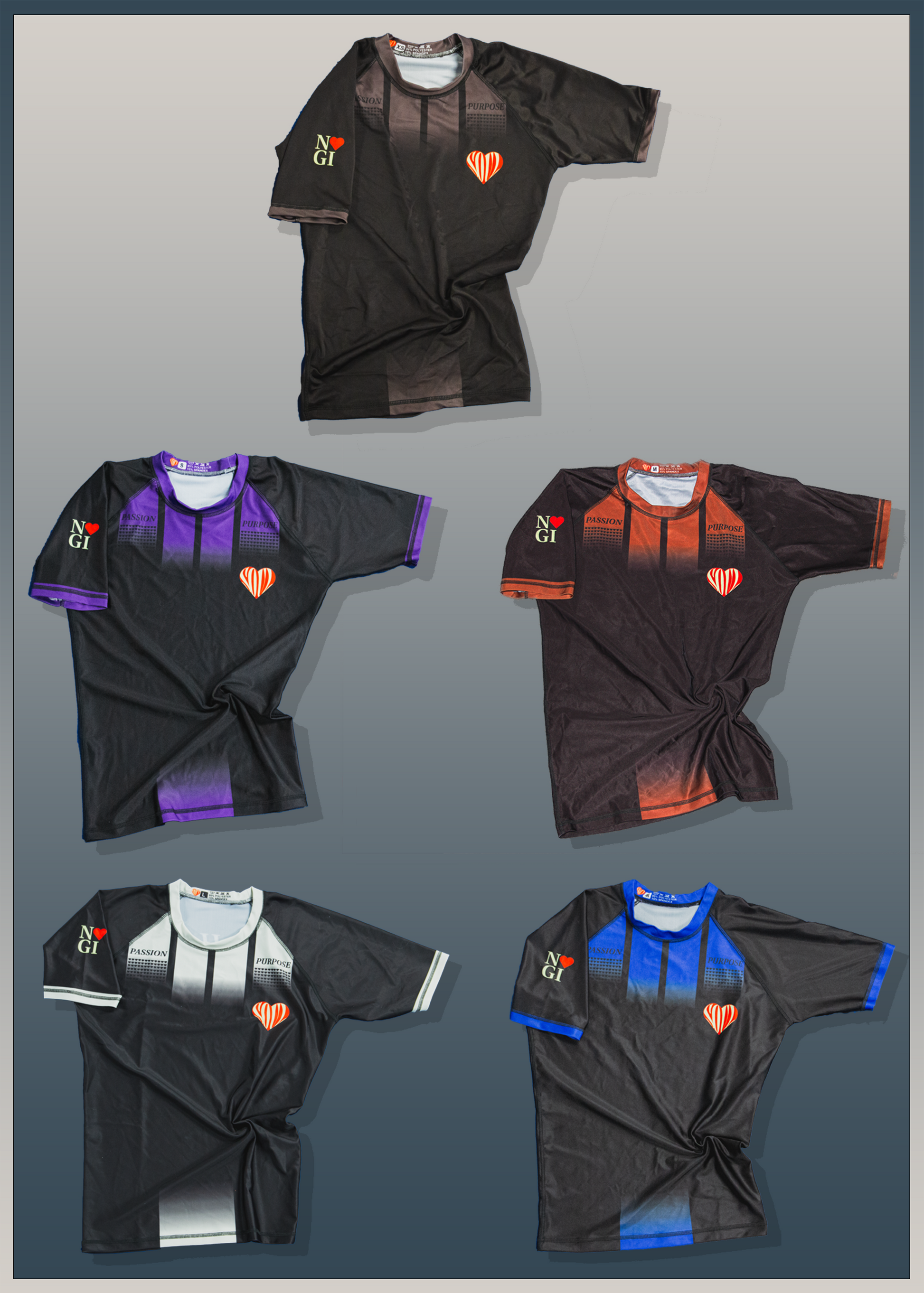 V1 Ranked Rashguard - HeartnsoulJJ 